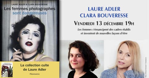 Laure Adler et Clara Bouveresse