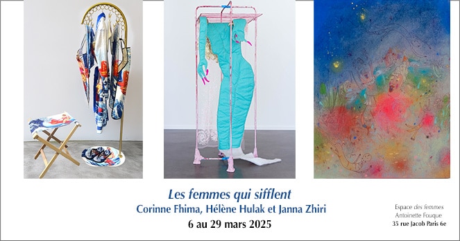 Exposition collective “Les femmes qui sifflent”